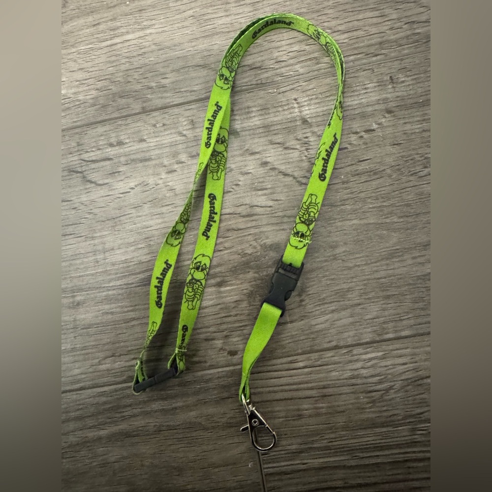 Gardaland amusement park Italy lanyard lake garda